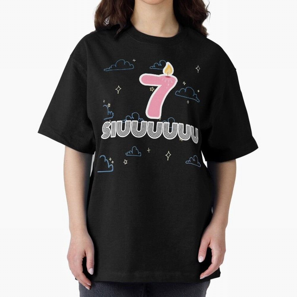 Siuuu 7 Cristiano ronaldo Oversized T-Shirt Feel the Heartbeat of FIFA World Cup 2026 Group Stage Spirit, Driven by England, CR7, Tournament Hype, Historic Matchups, Family Viewing Parties and Global Sports Pride; Ideal for Fans Who Follow Messi,