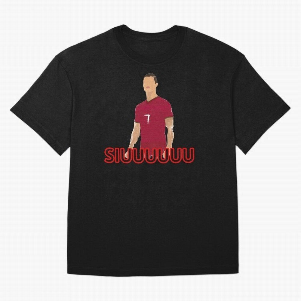 Siuuu Cristiano ronaldo goal Oversized T-Shirt Celebrate Football Dreams Across FIFA World Cup 2026 Group Stage with Cristiano Ronaldo, Portugal Energy, Supporter Pride, Iconic Celebrations, Legendary Names and Global Match Day Energy; Created for