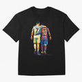 Cristiano Ronaldo & Messi Oversized T-Shirt Bring World Football Passion into FIFA World Cup 2026 for Fans of Haaland and Argentina, France and Brazil, Bringing Sports Nostalgia, International Competition, Famous Players and Unforgettable