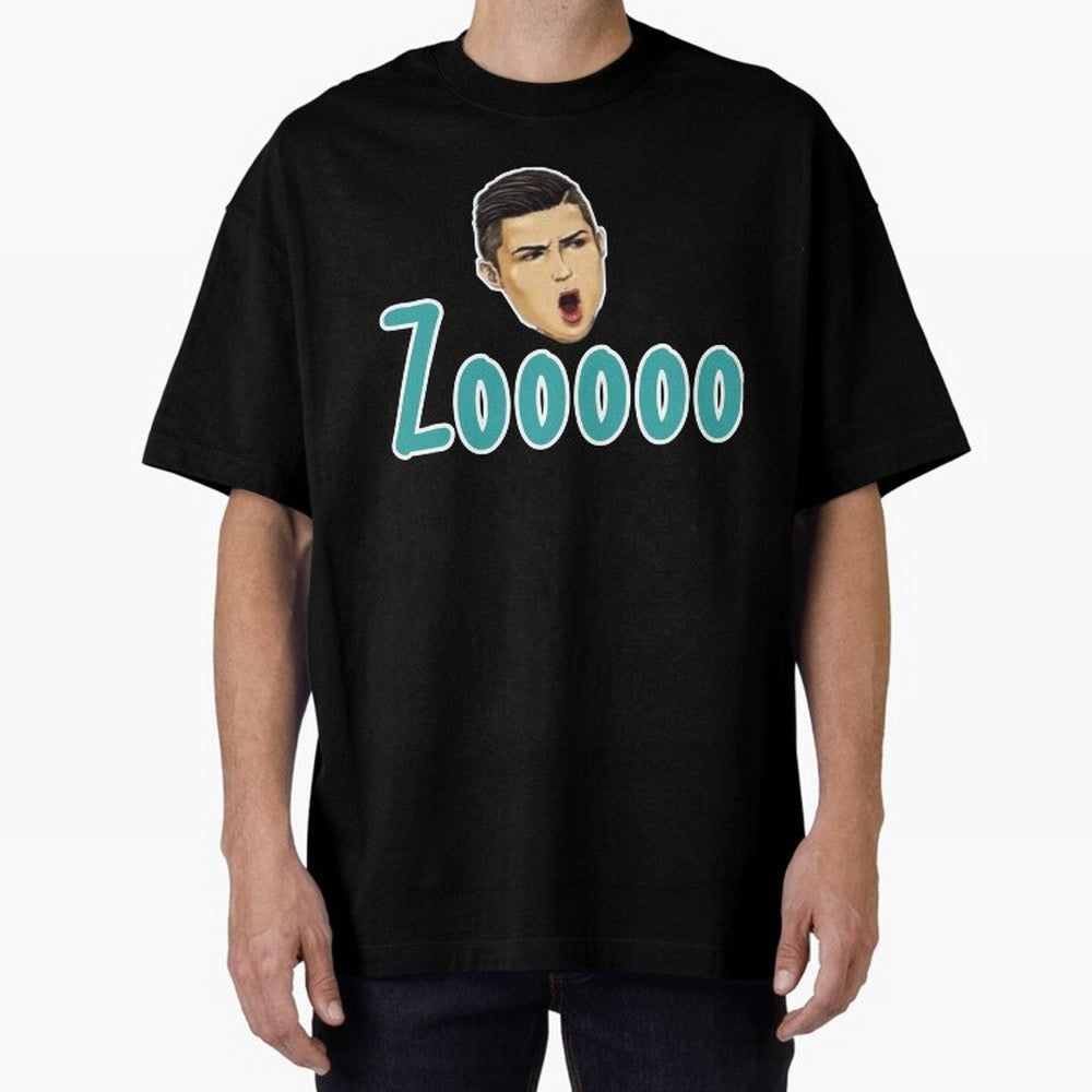 Zoooo funy CR7 goal suiii Oversized T-Shirt Spotlight Global Football Passion for FIFA World Cup 2026 USA Canada Mexico, Celebrating CR7, Argentina, France and Brazil, Football History, Final Match Energy, Crowd Noise and Once in a Lifetime