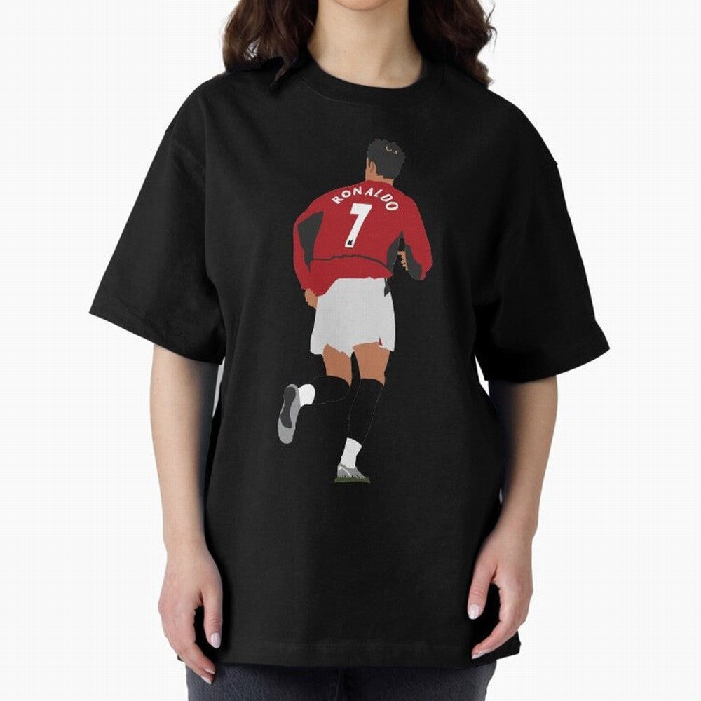 Ronaldo - Man Utd - 2004 Oversized T-Shirt Show Love for Legendary Goals in the FIFA World Cup 2026 USA Canada Mexico Journey through Messi, CR7 and Mbappe Highlights, Netherlands Pride, Football Festival Excitement, Trophy Ambitions, Country