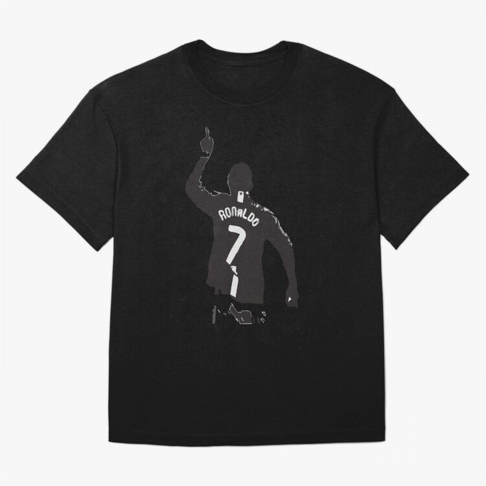 Cristiano Ronaldo 1 Oversized T-Shirt Bring Trophy Dreams to Match Day Hype around FIFA World Cup 2026 USA Canada Mexico, Mbappe, Germany, Goal Celebration Energy, Supporter Heritage, Football Icons and Worldwide Tournament Joy; Built for