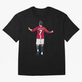 Legend Cristiano Ronaldo Oversized T-Shirt Represent Football Lovers during FIFA World Cup 2026 USA Canada Mexico for Fans of Neymar, Haaland and Cristiano Ronaldo and Argentina, Bringing Football History, Final Match Energy, Crowd Noise and Once