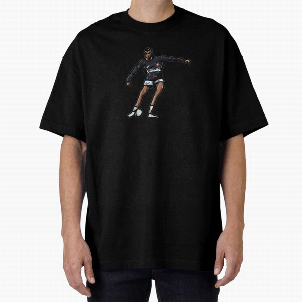 Ronaldo 900 goals design. Oversized T-Shirt Live for the Drama of FIFA World Cup 2026 Built around Messi, Neymar and Mbappe, Brazil Energy, Football Passion, Legendary Performances, Festival Vibes and Supporter Community; Great for Watch Parties,