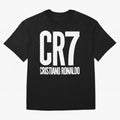 CR7 Cristiano Ronaldo Oversized T-Shirt Join Supporters Worldwide for FIFA World Cup 2026 Centered on Mbappe, France Energy, Stadium Memories, Football Loyalty, International Chants and Championship Tradition; Perfect for Supporters Who Want Bold