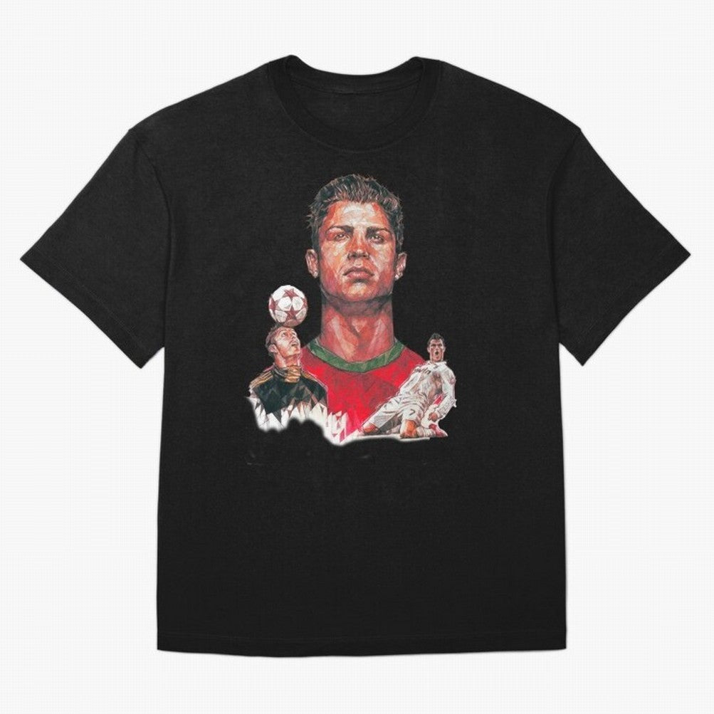 ronaldo Oversized T-Shirt Bring Champion Energy into the FIFA World Cup 2026 Journey through Haaland Highlights, Argentina Pride, Football Festival Excitement, Trophy Ambitions, Country Rivalries and Star Player Buzz; Made for Die Hard Supporters,