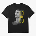 Ronaldo Cr7 Cristiano Ronaldo The Rocket Oversized T-Shirt Show Your Love for Global Football Passion for FIFA World Cup 2026, Driven by CR7 and Messi, England, Football Festival Excitement, Trophy Ambitions, Country Rivalries and Star Player Buzz;