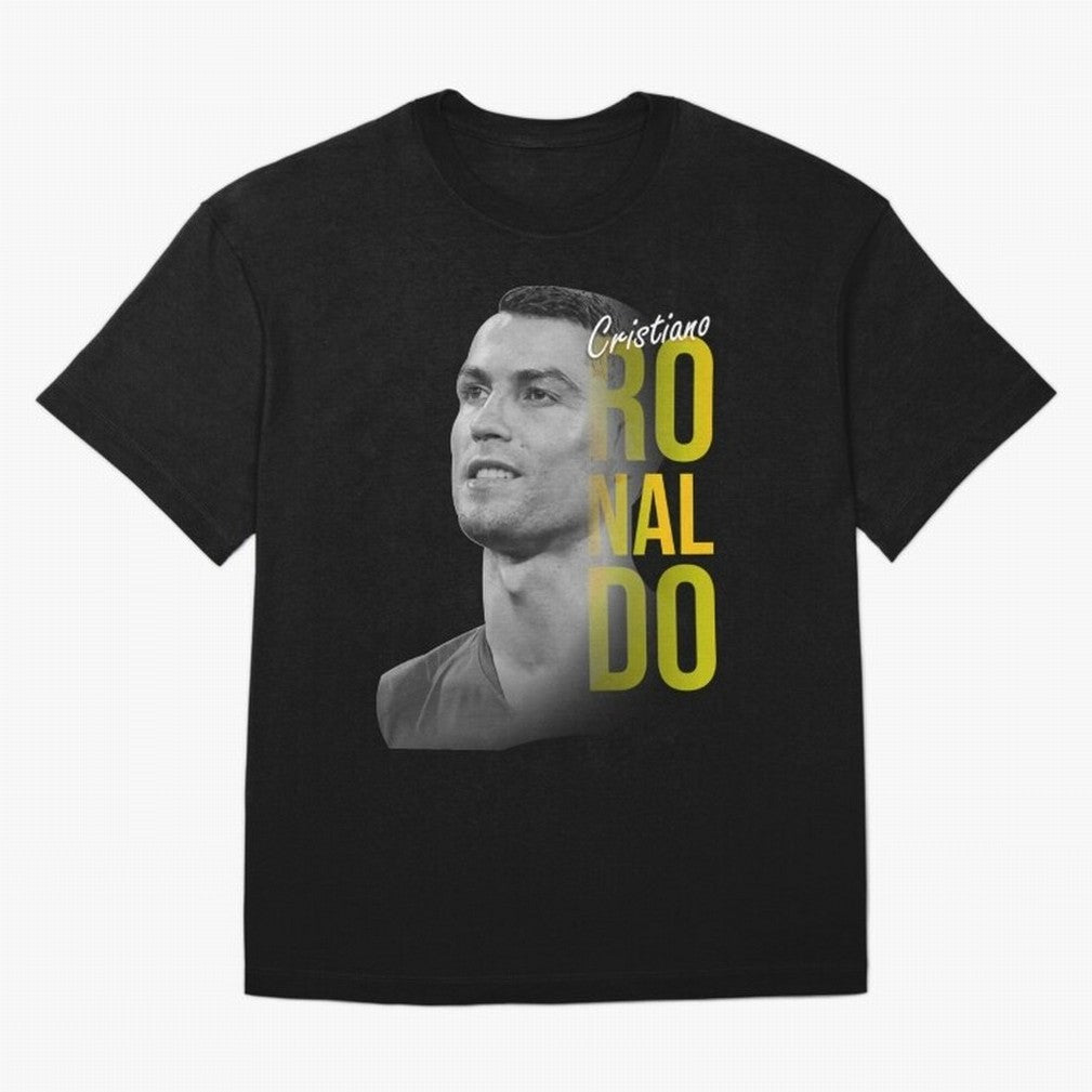Ronaldo Cr7 Cristiano Ronaldo The Rocket Oversized T-Shirt Show Your Love for Global Football Passion for FIFA World Cup 2026, Driven by CR7 and Messi, England, Football Festival Excitement, Trophy Ambitions, Country Rivalries and Star Player Buzz;