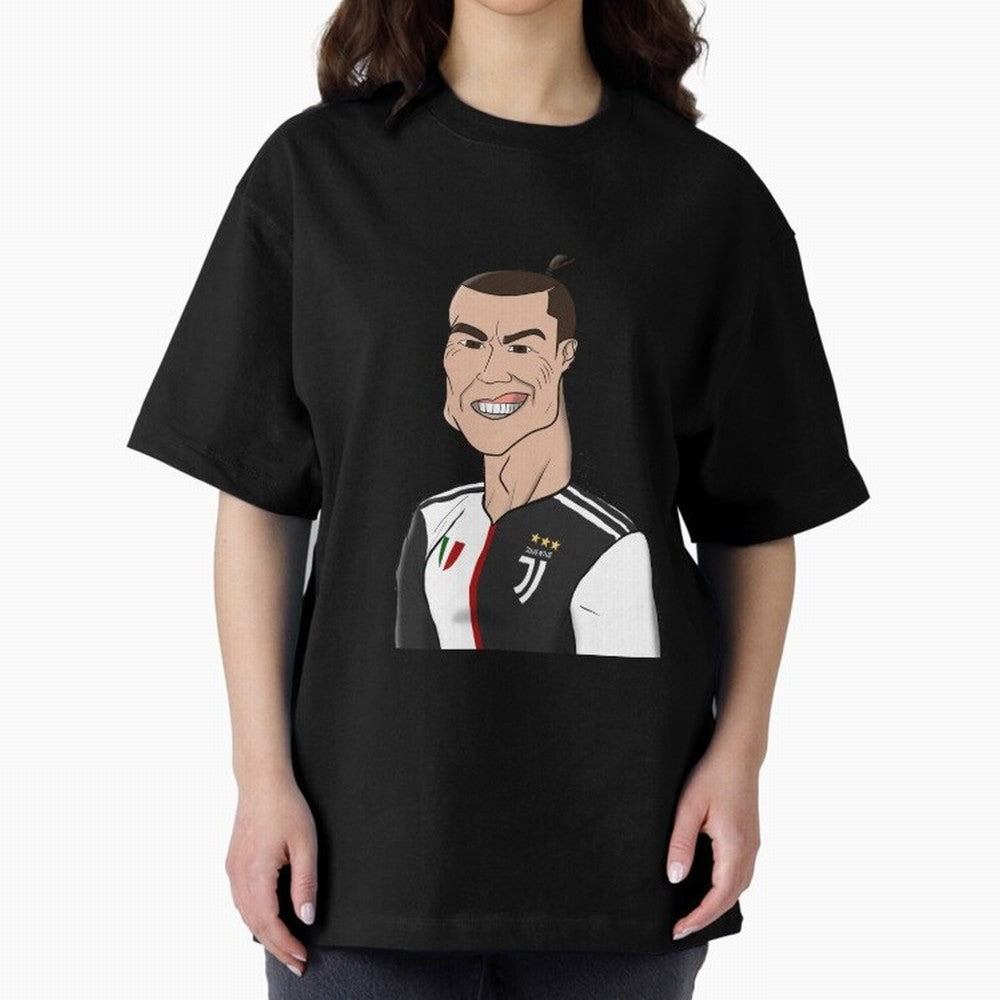 CR J Oversized T-Shirt Feel International Energy from FIFA World Cup 2026 Spirit, Connected to France and Portugal, Messi, Neymar and Mbappe, Soccer Culture, Superstar Moments, National Team Dreams and Competitive Fire; Perfect for People Who Love