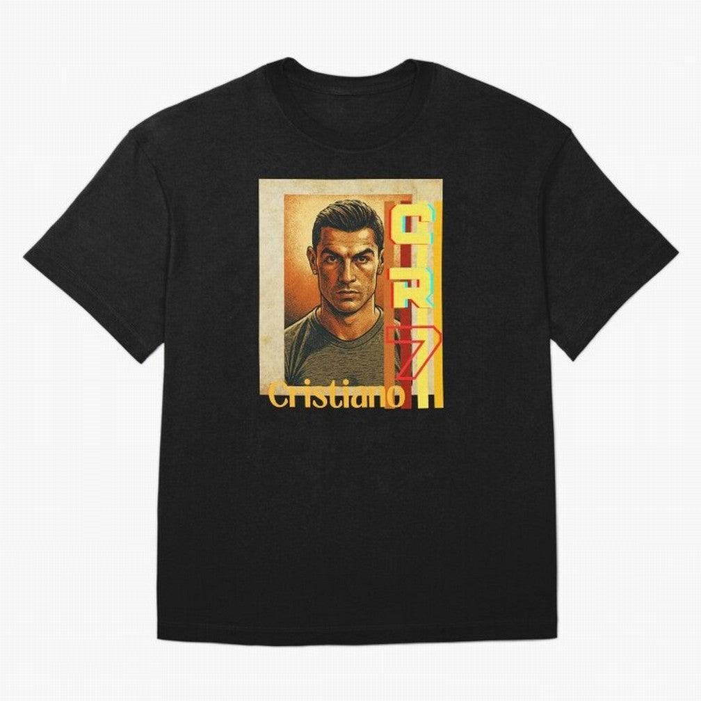 Cristiano Ronaldo Oversized T-Shirt Capture the FIFA World Cup 2026 USA Canada Mexico Journey through Cristiano Ronaldo Highlights, Argentina and Brazil Pride, Stadium Memories, Football Loyalty, International Chants and Championship Tradition;