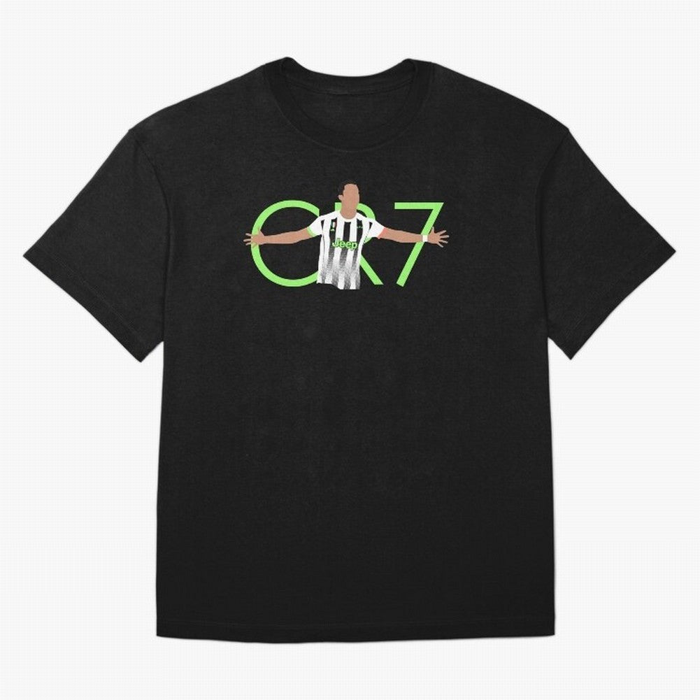 CR7 Oversized T-Shirt Celebrate Rivalries and Pride in FIFA World Cup 2026 Group Stage Spirit, Capturing Argentina, Mbappe and Neymar, Supporter Pride, Iconic Celebrations, Legendary Names and Global Match Day Energy; Perfect for People Who Love