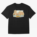 Vintage Tram Lisbon Illustration Oversized T-Shirt Relive FIFA World Cup 2026 for Fans of Cristiano Ronaldo, Haaland and CR7 and Argentina, Bringing Game Day Rituals, Football Legends, Country Pride and the Road to the Final; Perfect for Supporters