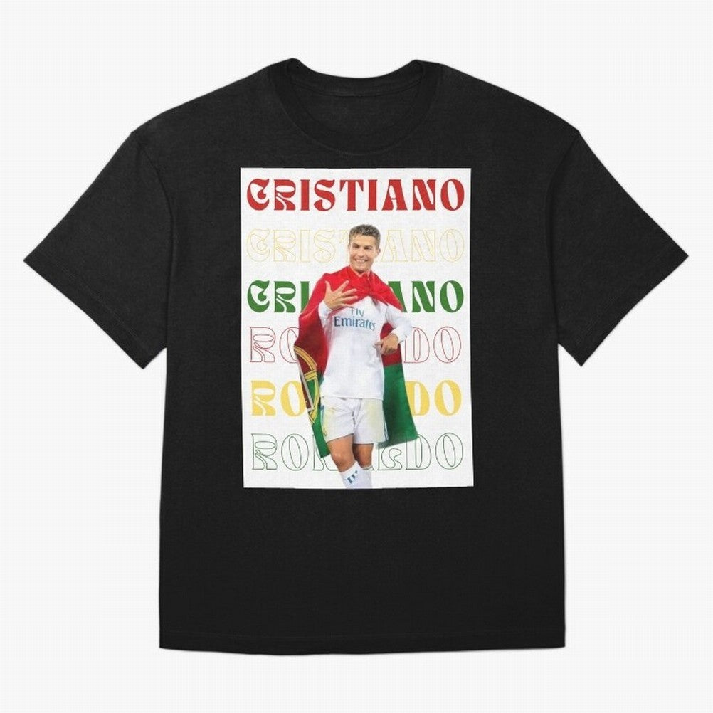 Cristiano Ronaldo designs Oversized T-Shirt Bring Champion Energy into FIFA World Cup 2026 USA Canada Mexico for Fans of Messi and Portugal, Spain and Germany, Bringing Sports Nostalgia, International Competition, Famous Players and Unforgettable