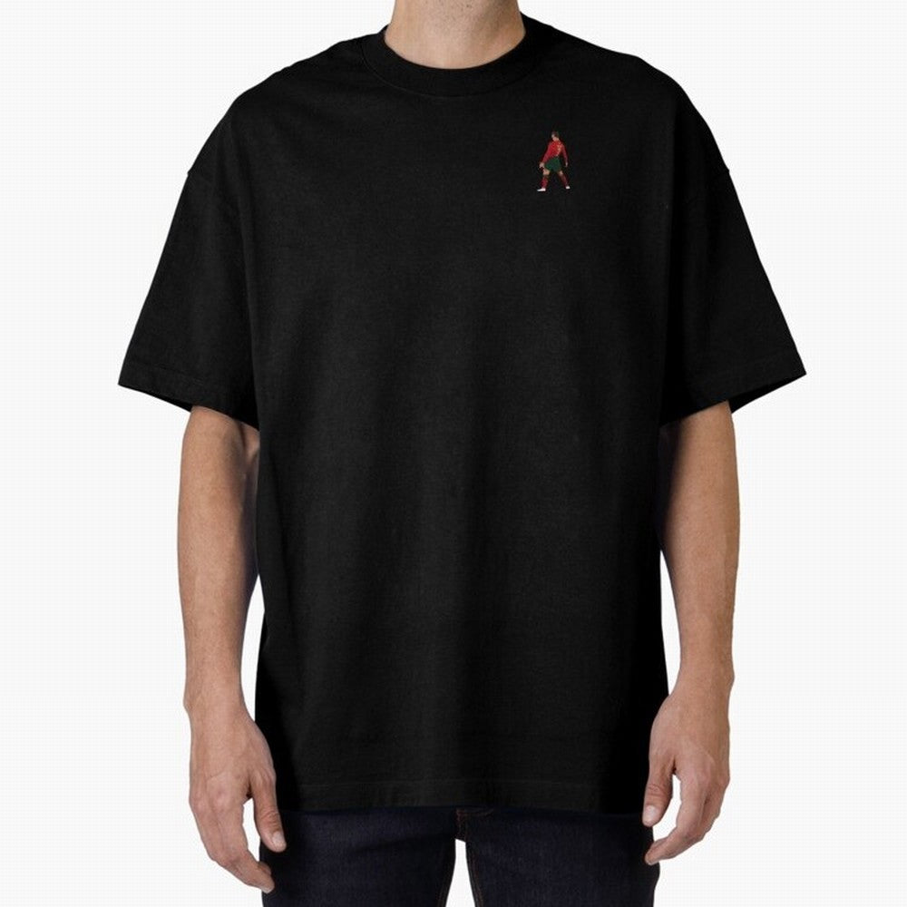 Cristiano Ronaldo Oversized T-Shirt Carry the Colors and Pride of FIFA World Cup 2026 USA Canada Mexico for Fans of Neymar, Haaland and Cristiano Ronaldo and England, Bringing Goal Celebration Energy, Supporter Heritage, Football Icons and