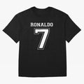 Cristiano Ronaldo Oversized T-Shirt Celebrate Unforgettable Nights in Match Day Hype around FIFA World Cup 2026, Haaland, France and Portugal, Classic Soccer Heritage, Championship Pressure, Fan Loyalty and International Pride; Made for Die Hard