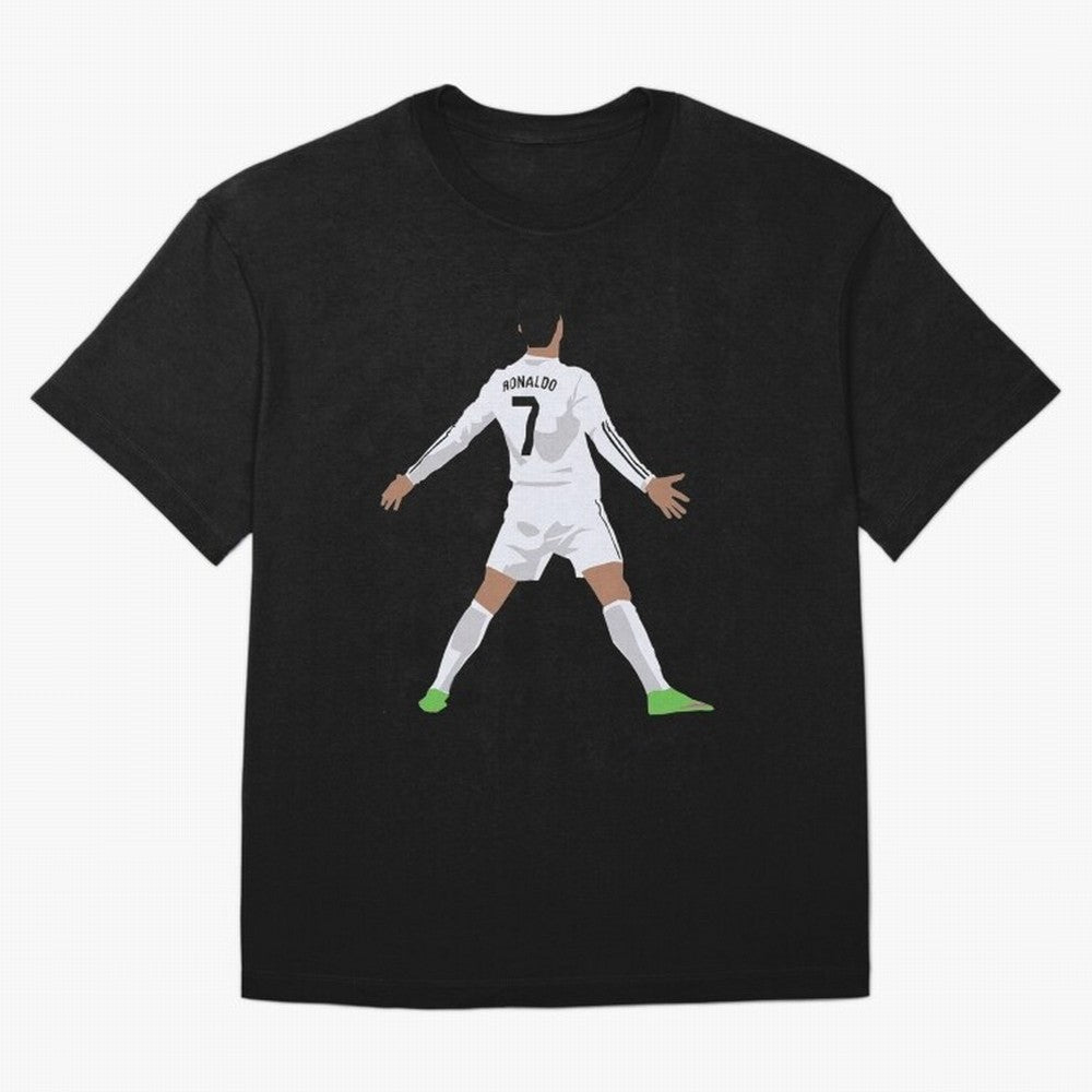 Cristiano Ronaldo Classic T-Shirt Oversized T-Shirt Relive the Noise and Pride of Global Football Passion for FIFA World Cup 2026 USA Canada Mexico, Highlighting CR7, Argentina, Global Supporter Spirit, Legendary Goals, National Colors and