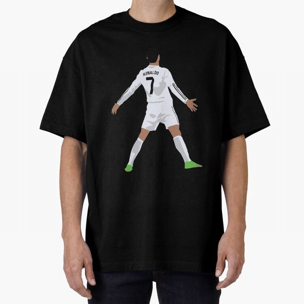 Cristiano Ronaldo Classic T-Shirt Oversized T-Shirt Relive the Noise and Pride of Global Football Passion for FIFA World Cup 2026 USA Canada Mexico, Highlighting CR7, Argentina, Global Supporter Spirit, Legendary Goals, National Colors and