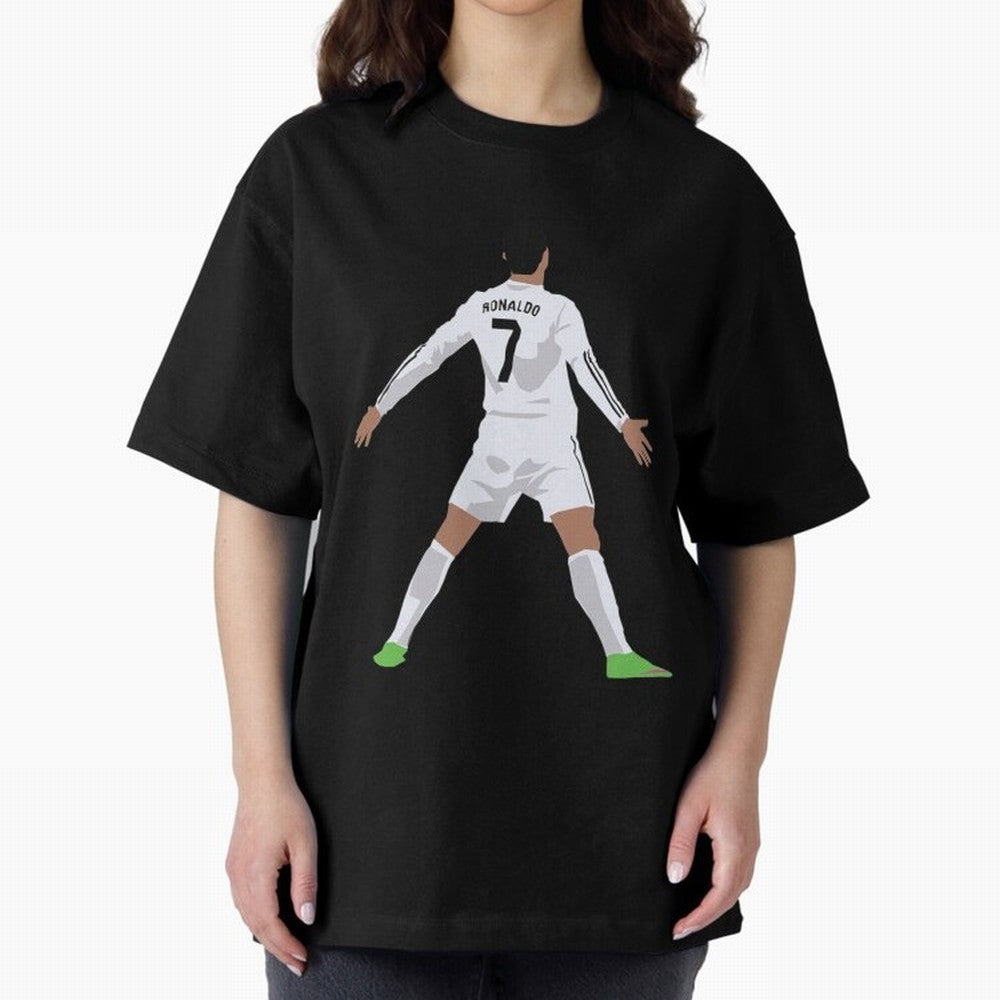 Cristiano Ronaldo Classic T-Shirt Oversized T-Shirt Relive the Noise and Pride of Global Football Passion for FIFA World Cup 2026 USA Canada Mexico, Highlighting CR7, Argentina, Global Supporter Spirit, Legendary Goals, National Colors and