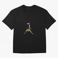 Cr7 Mindset Inspire Create Achieve Oversized T-Shirt Remember Iconic Moments from Global Football Passion for FIFA World Cup 2026 Group Stage, Centered on CR7 and Messi, France and Portugal, Sports Nostalgia, International Competition, Famous