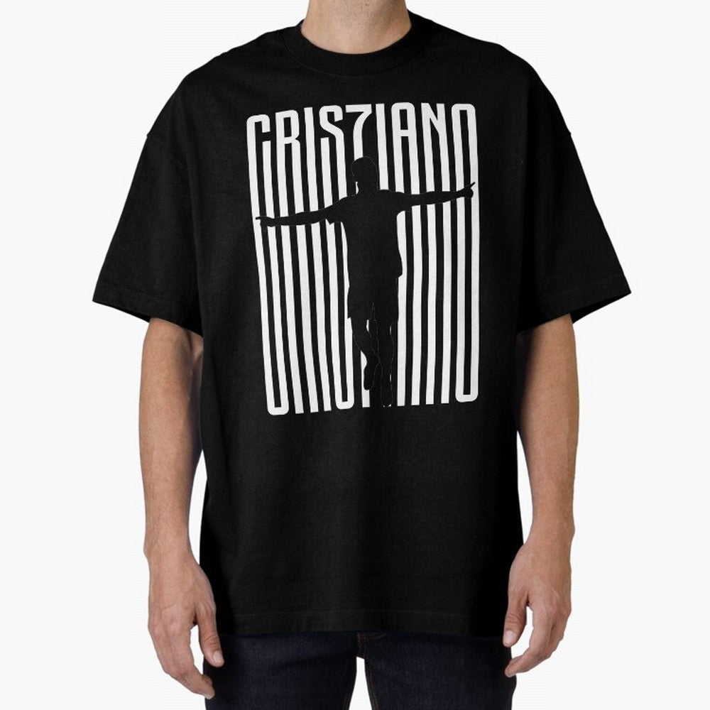 Cristiano Ronaldo Oversized T-Shirt Back Your Heroes with Match Day Hype around FIFA World Cup 2026, Neymar, Haaland and Cristiano Ronaldo, Argentina, Sports Nostalgia, International Competition, Famous Players and Unforgettable Victories; Created