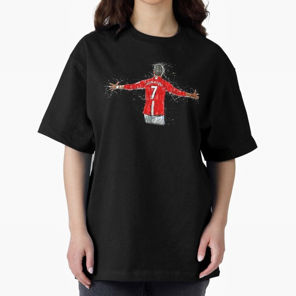 Cristiano Ronaldo Oversized T-Shirt Join the Global Buzz around Global Football Passion for FIFA World Cup 2026 Group Stage, Celebrating Messi, Neymar and Mbappe, England and Germany, Stadium Chants, National Pride, Trophy Dreams and Unforgettable