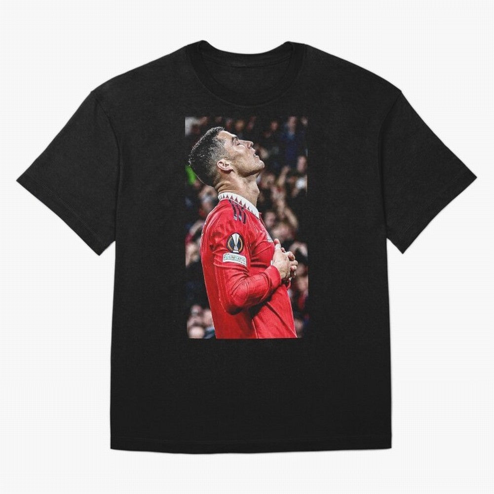 Cristiano Ronaldo CR7 Oversized T-Shirt Fuel Your Fan Pride for FIFA World Cup 2026 for Fans of Mbappe and Neymar and Portugal, Bringing Championship Spirit, Famous Goals, Roaring Crowds and International Football Unity; Ideal for Passionate Fans