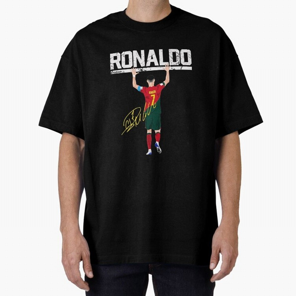 Cristiano Ronaldo Portugal Jersey -The Farewell Oversized T-Shirt Support the Legends of the FIFA World Cup 2026 Group Stage Journey through Neymar Highlights, Brazil Pride, Stadium Chants, National Pride, Trophy Dreams and Unforgettable Football