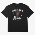 CR7 King edition Oversized T-Shirt Upgrade the FIFA World Cup 2026 USA Canada Mexico Journey through Messi and Cristiano Ronaldo Highlights, Brazil, Portugal and Argentina Pride, Vintage Soccer Flavor, Modern Football Stars, National Flags and