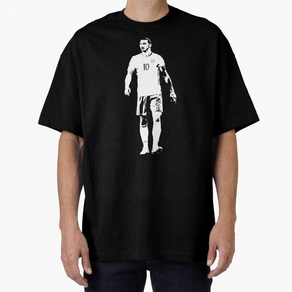 Zlatan-Ibra Oversized T-Shirt Celebrate Unforgettable Nights in the FIFA World Cup 2026 Journey through CR7 Highlights, France Pride, Retro Football Energy, Iconic Rivalries, Trophy Chase Drama and Stadium Atmosphere; Great for Supporters Who Love