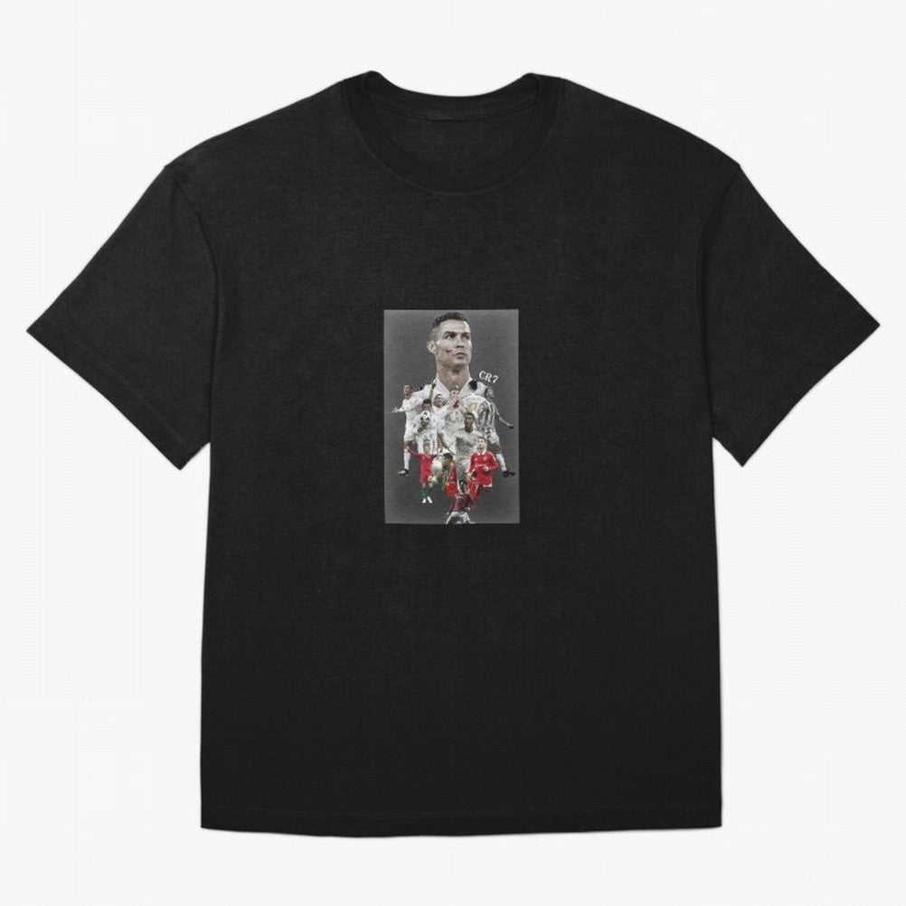 Cristiano Ronaldo Oversized T-Shirt Experience the FIFA World Cup 2026 Journey through Cristiano Ronaldo, Haaland and CR7 Highlights, Germany Pride, Global Supporter Spirit, Legendary Goals, National Colors and Tournament Celebration; Made for