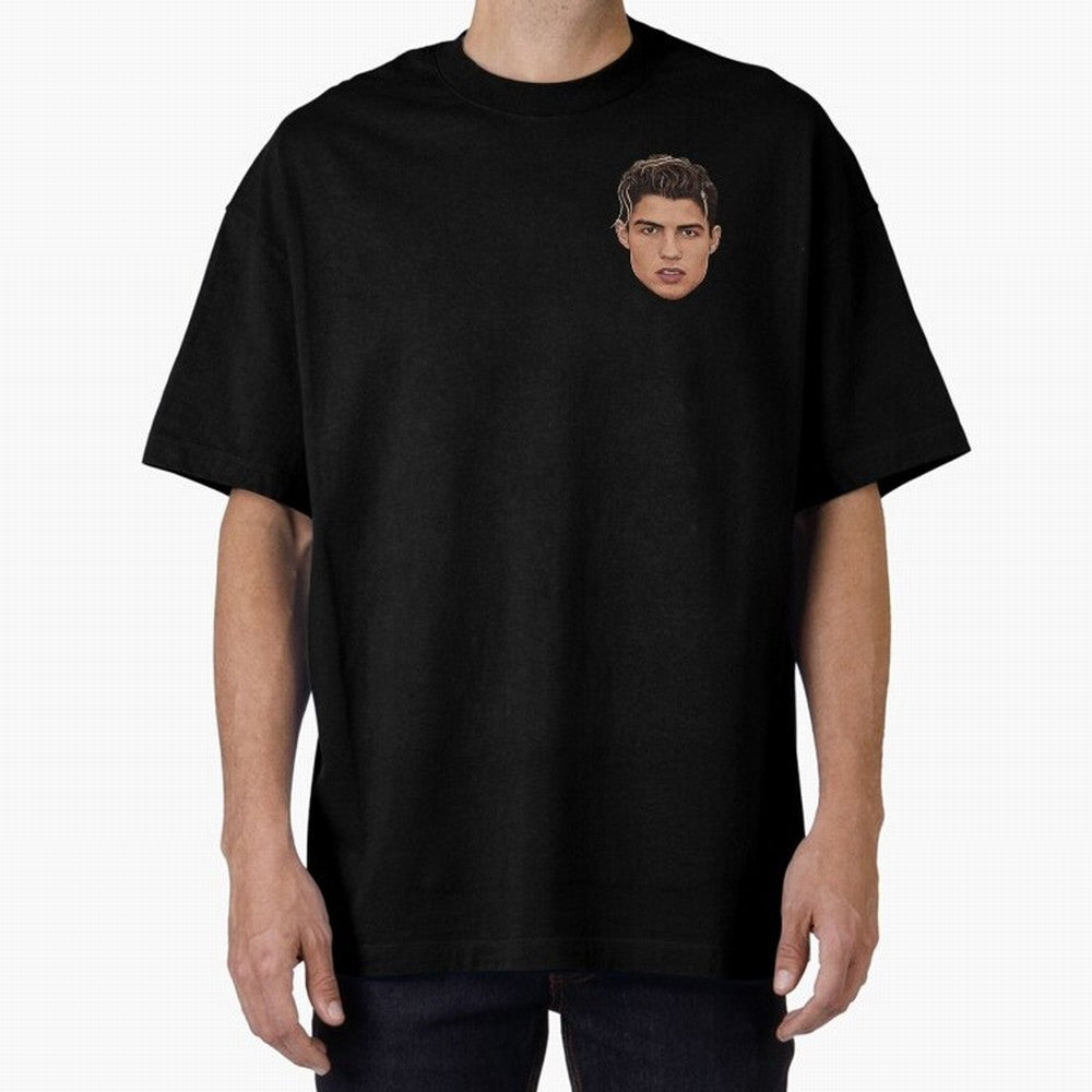 Cristiano Oversized T-Shirt Turn Up for the FIFA World Cup 2026 USA Canada Mexico Journey through Mbappe Highlights, Brazil Pride, Stadium Chants, National Pride, Trophy Dreams and Unforgettable Football Memories; Ideal for Fans Who Follow Messi,