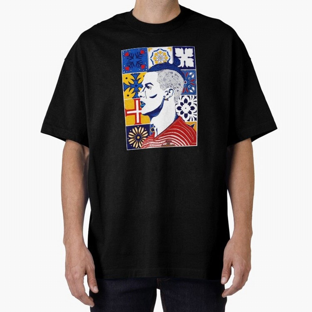 Cristiano Ronaldo Azulejos Oversized T-Shirt Honor Global Football Passion for FIFA World Cup 2026 Group Stage, Built around Messi, Neymar and Mbappe, England, France and Netherlands, Classic Soccer Heritage, Championship Pressure, Fan Loyalty and