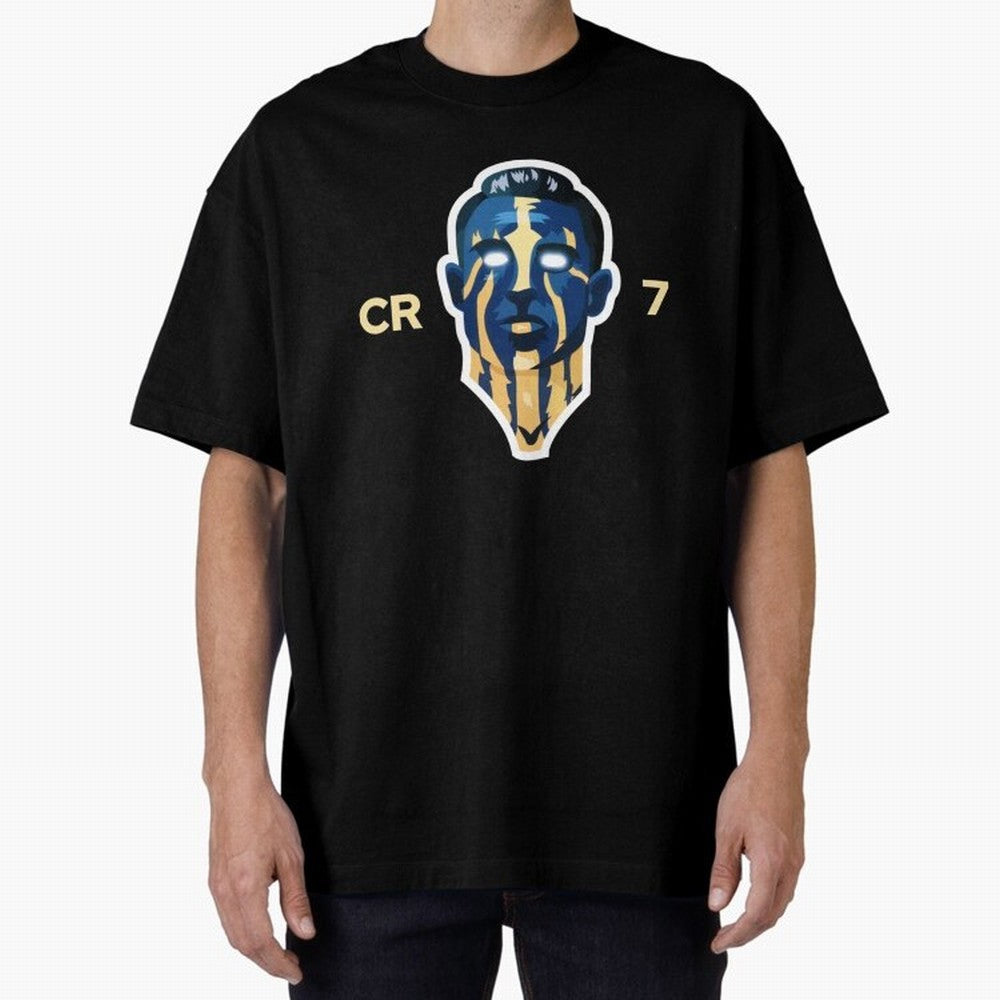 Cristiano Ronaldo Oversized T-Shirt Celebrate Rivalries and Pride in FIFA World Cup 2026 USA Canada Mexico Filled with Neymar, France and Portugal Energy, Supporter Pride, Iconic Celebrations, Legendary Names and Global Match Day Energy; Perfect