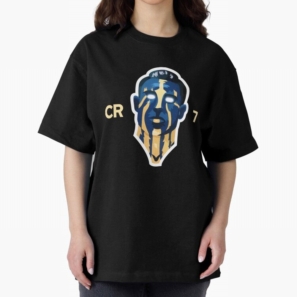 Cristiano Ronaldo Oversized T-Shirt Celebrate Rivalries and Pride in FIFA World Cup 2026 USA Canada Mexico Filled with Neymar, France and Portugal Energy, Supporter Pride, Iconic Celebrations, Legendary Names and Global Match Day Energy; Perfect