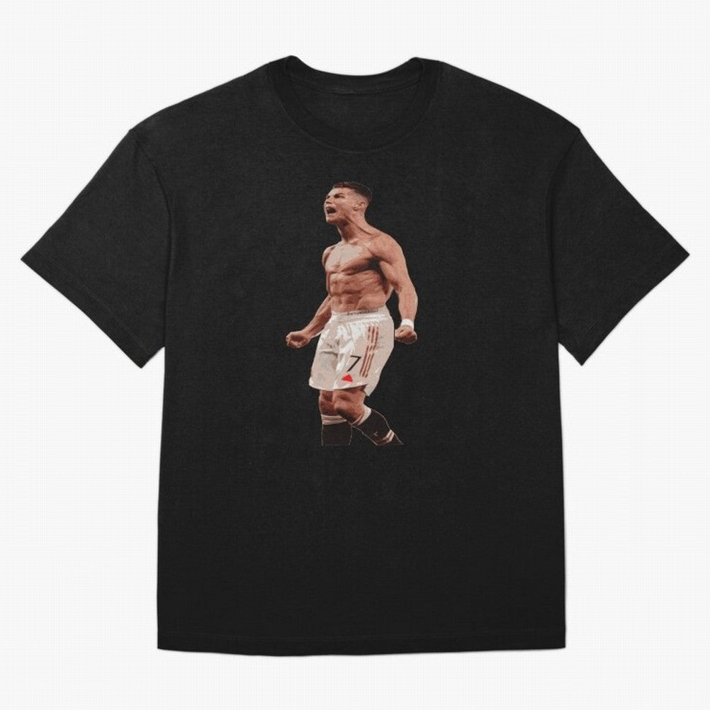 cristiano ronaldo manchester united Oversized T-Shirt Celebrate National Team Dreams in the FIFA World Cup 2026 USA Canada Mexico Journey through Haaland and Mbappe Highlights, France Pride, Stadium Memories, Football Loyalty, International Chants
