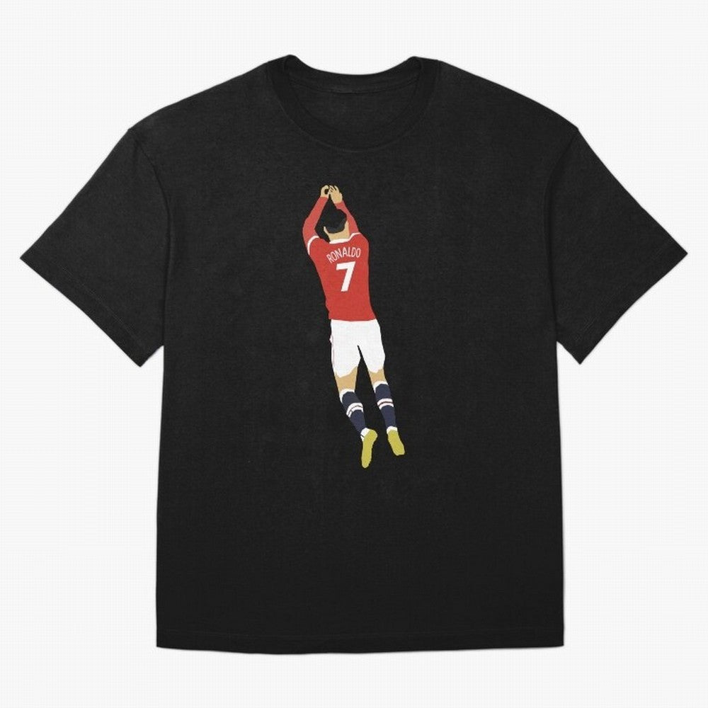 Cristiano Ronaldo Oversized T-Shirt Celebrate FIFA World Cup 2026 Spirit, Inspired by Argentina, France and Brazil, Neymar, Global Supporter Spirit, Legendary Goals, National Colors and Tournament Celebration; Ideal for Passionate Fans Who Love
