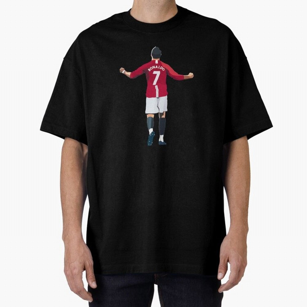 Legend Cristiano Ronaldo Oversized T-Shirt Show Fan Pride Across Match Day Hype around FIFA World Cup 2026 USA Canada Mexico, Messi and Cristiano Ronaldo, Spain and Netherlands, Sports Nostalgia, International Competition, Famous Players and