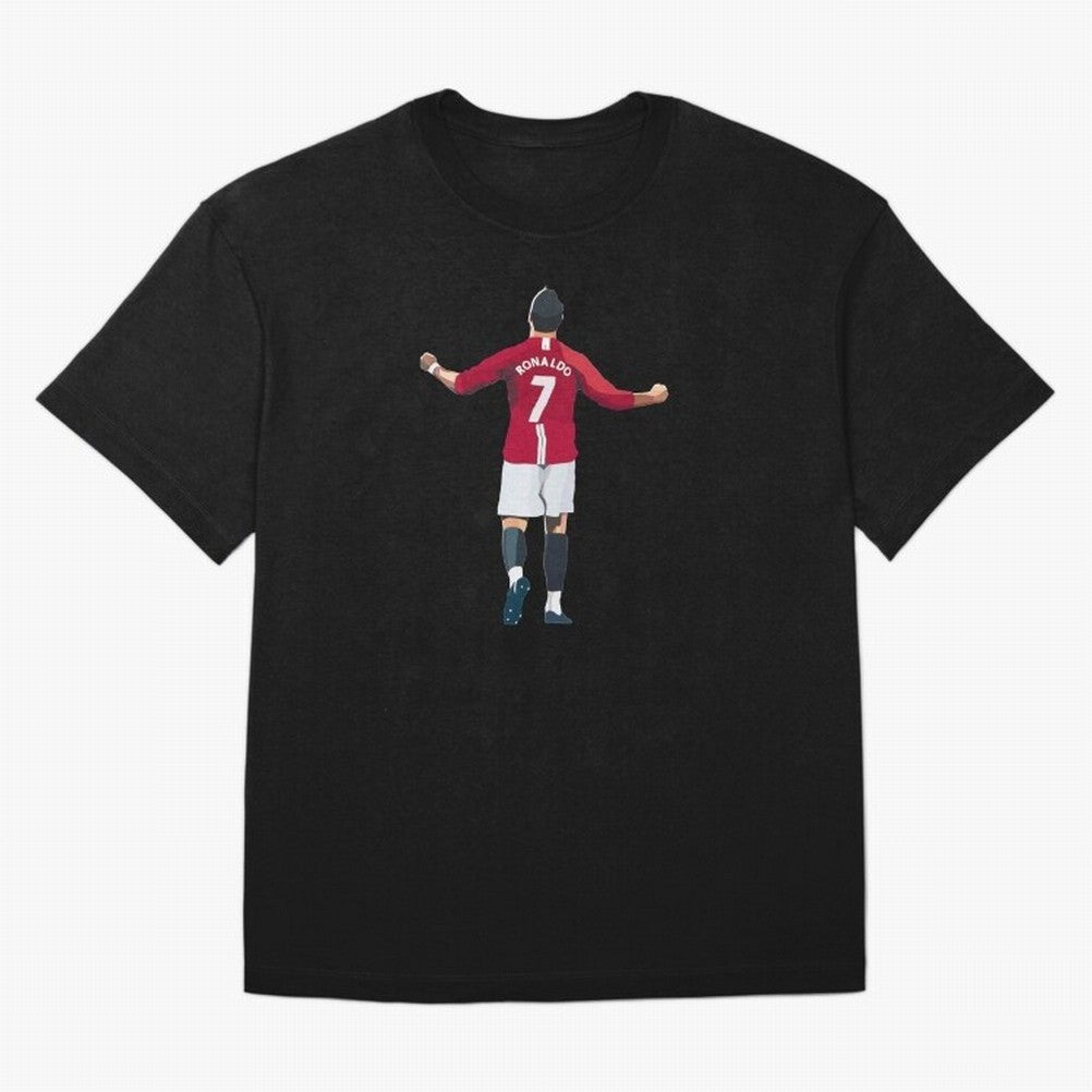Legend Cristiano Ronaldo Oversized T-Shirt Show Fan Pride Across Match Day Hype around FIFA World Cup 2026 USA Canada Mexico, Messi and Cristiano Ronaldo, Spain and Netherlands, Sports Nostalgia, International Competition, Famous Players and
