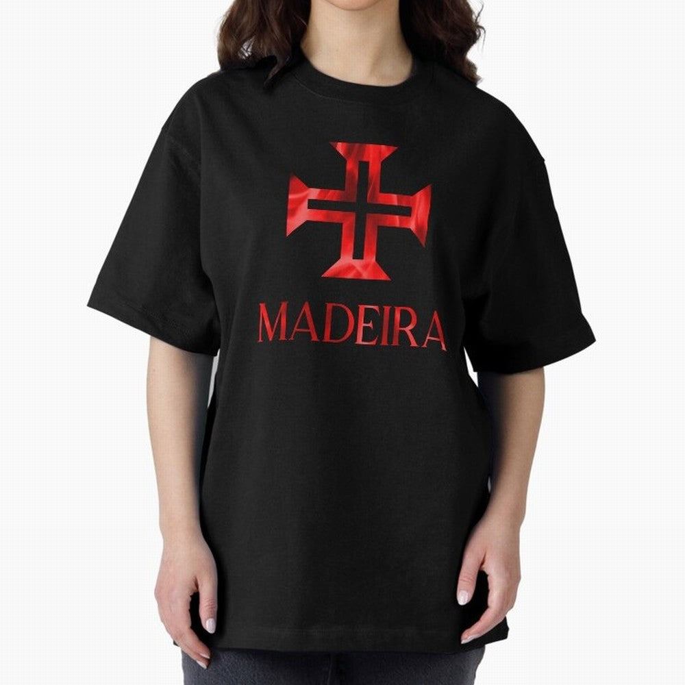 Madeira flames Oversized T-Shirt Experience the Global Stage of FIFA World Cup 2026 Group Stage Spirit, Featuring Germany, Mbappe and Neymar, Champion Mindset, Group Stage Buzz, Knockout Tension and Passionate Fan Culture; Great for Supporters Who