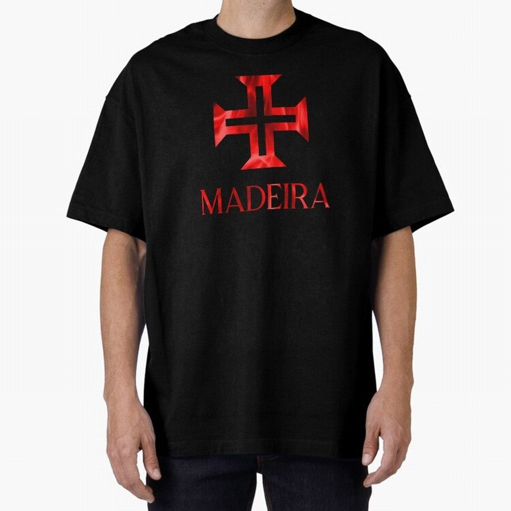 Madeira flames Oversized T-Shirt Experience the Global Stage of FIFA World Cup 2026 Group Stage Spirit, Featuring Germany, Mbappe and Neymar, Champion Mindset, Group Stage Buzz, Knockout Tension and Passionate Fan Culture; Great for Supporters Who