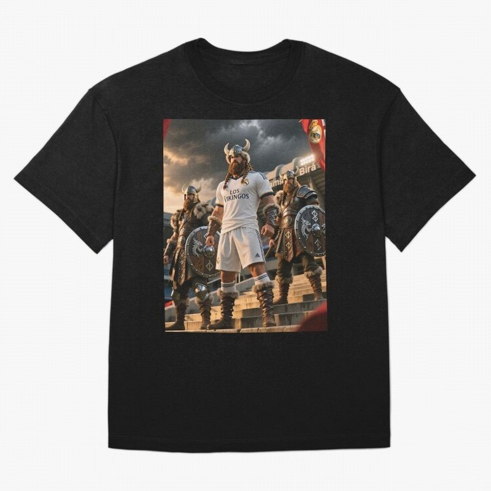 Los Vikingos del Bernab¨¦u Oversized T-Shirt Celebrate Every Goal in the FIFA World Cup 2026 Group Stage Journey through Neymar, Haaland and Cristiano Ronaldo Highlights, France and Portugal Pride, Football History, Final Match Energy, Crowd Noise