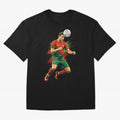 Cristiano Ronaldo Football Legend Oversized T-Shirt Refresh Global Football Passion for FIFA World Cup 2026 Group Stage, Filled with Messi, CR7 and Mbappe, Argentina and Brazil, Global Supporter Spirit, Legendary Goals, National Colors and