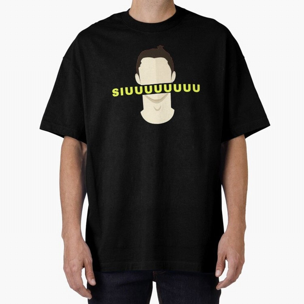 CR7 siuuu funny Oversized T-Shirt Celebrate Rivalries and Pride in FIFA World Cup 2026 Group Stage Spirit, Centered on England, France and Netherlands, Messi, Soccer Culture, Superstar Moments, National Team Dreams and Competitive Fire; Ideal for