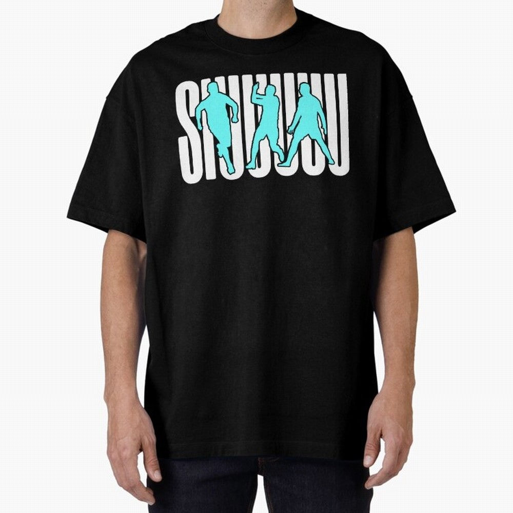 Siuuu Cristiano ronaldo suiii goal Oversized T-Shirt Stand Out with Spirit from Match Day Hype around FIFA World Cup 2026 USA Canada Mexico, CR7 and Messi, Argentina, Tournament Hype, Historic Matchups, Family Viewing Parties and Global Sports