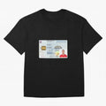 Cristiano Ronaldo CARD ID Oversized T-Shirt Celebrate the Stars of FIFA World Cup 2026 with Cristiano Ronaldo, Haaland and CR7, Portugal Energy, Sports Nostalgia, International Competition, Famous Players and Unforgettable Victories; Great for