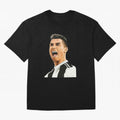 Cristiano Ronaldo Cristiano Ronaldo CR7 Oversized T-Shirt Upgrade Global Football Passion for FIFA World Cup 2026 USA Canada Mexico, Highlighting Cristiano Ronaldo, Haaland and CR7, England, France and Netherlands, Supporter Pride, Iconic