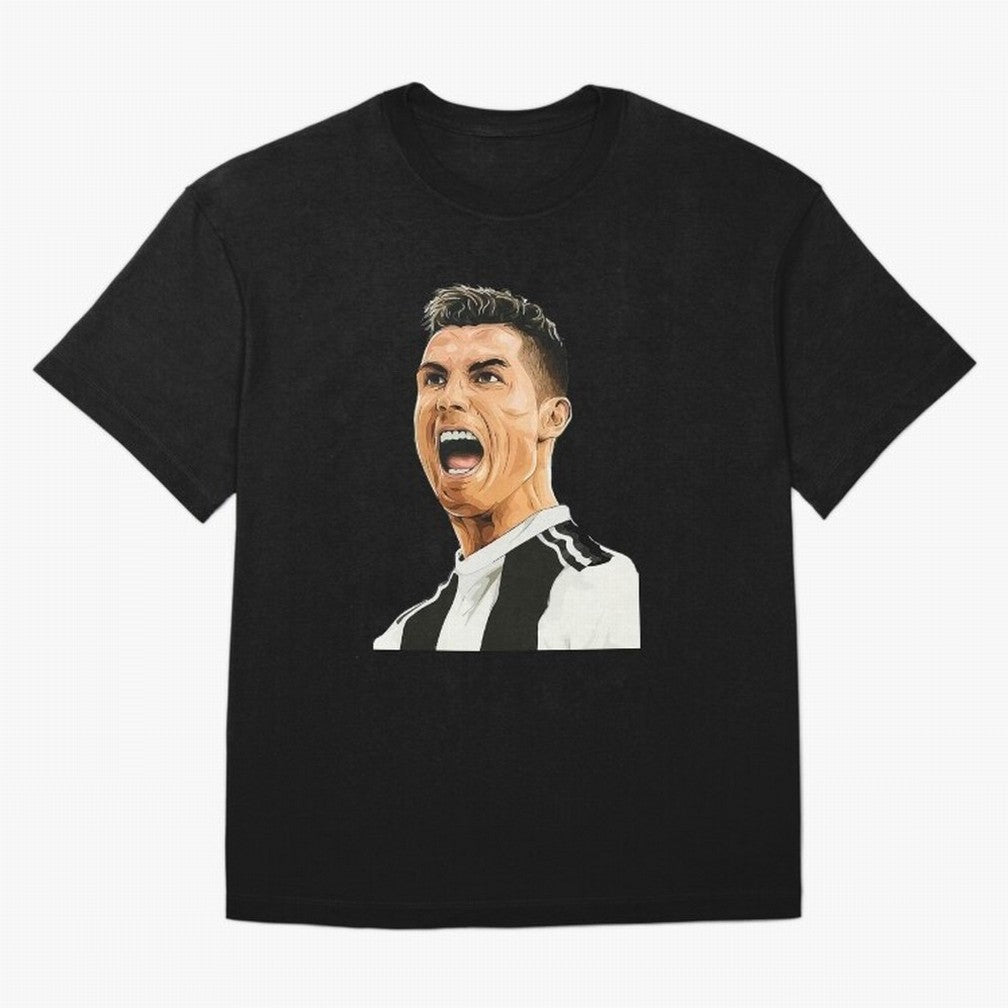 Cristiano Ronaldo Cristiano Ronaldo CR7 Oversized T-Shirt Upgrade Global Football Passion for FIFA World Cup 2026 USA Canada Mexico, Highlighting Cristiano Ronaldo, Haaland and CR7, England, France and Netherlands, Supporter Pride, Iconic