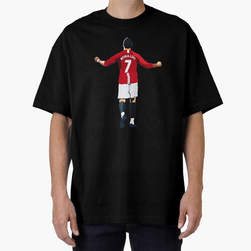 Cristiano Ronaldo Oversized T-Shirt Turn Every Weekend Toward Global Football Passion for FIFA World Cup 2026, Celebrating Messi, CR7 and Mbappe, Spain and Netherlands, Goal Celebration Energy, Supporter Heritage, Football Icons and Worldwide