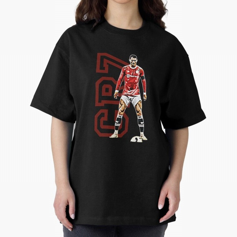 Cr7 Oversized T-Shirt Feel the Heartbeat of FIFA World Cup 2026 USA Canada Mexico Featuring Messi, CR7 and Mbappe, Brazil, Portugal and Argentina Energy, Vintage Soccer Flavor, Modern Football Stars, National Flags and Final Night Emotion; Made for