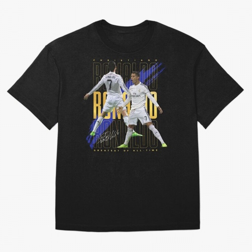 Cristiano Ronaldo Suuiii! Greatest Of All Time Oversized T-Shirt Bring Retro Soccer Energy to FIFA World Cup 2026 USA Canada Mexico Spirit, Inspired by Portugal, Spain and Germany, Mbappe and Neymar, Soccer Culture, Superstar Moments, National Team